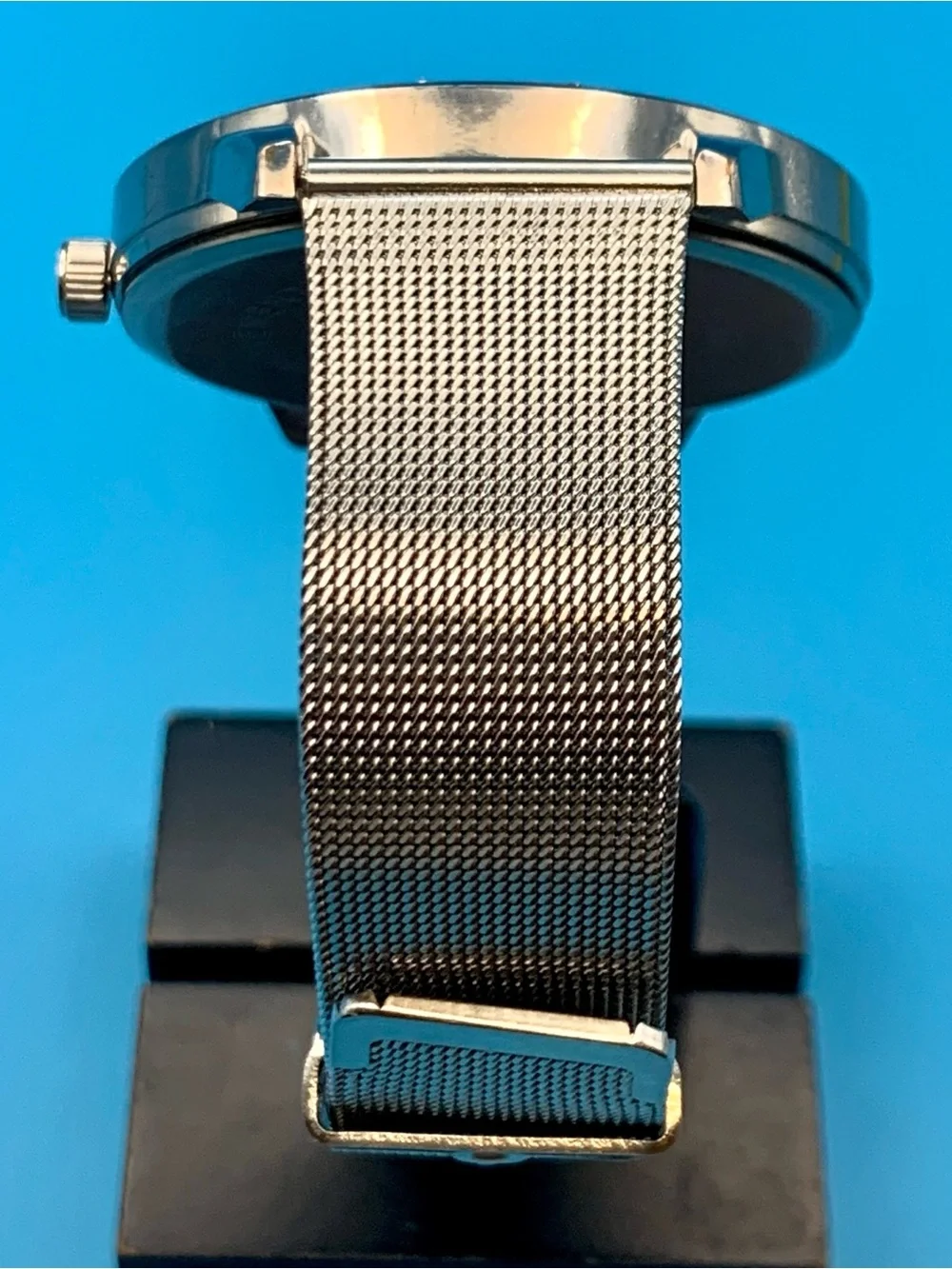 Men’s Fashion Quartz Wristwatch Crystal Bezel/Indices Mesh Band Working